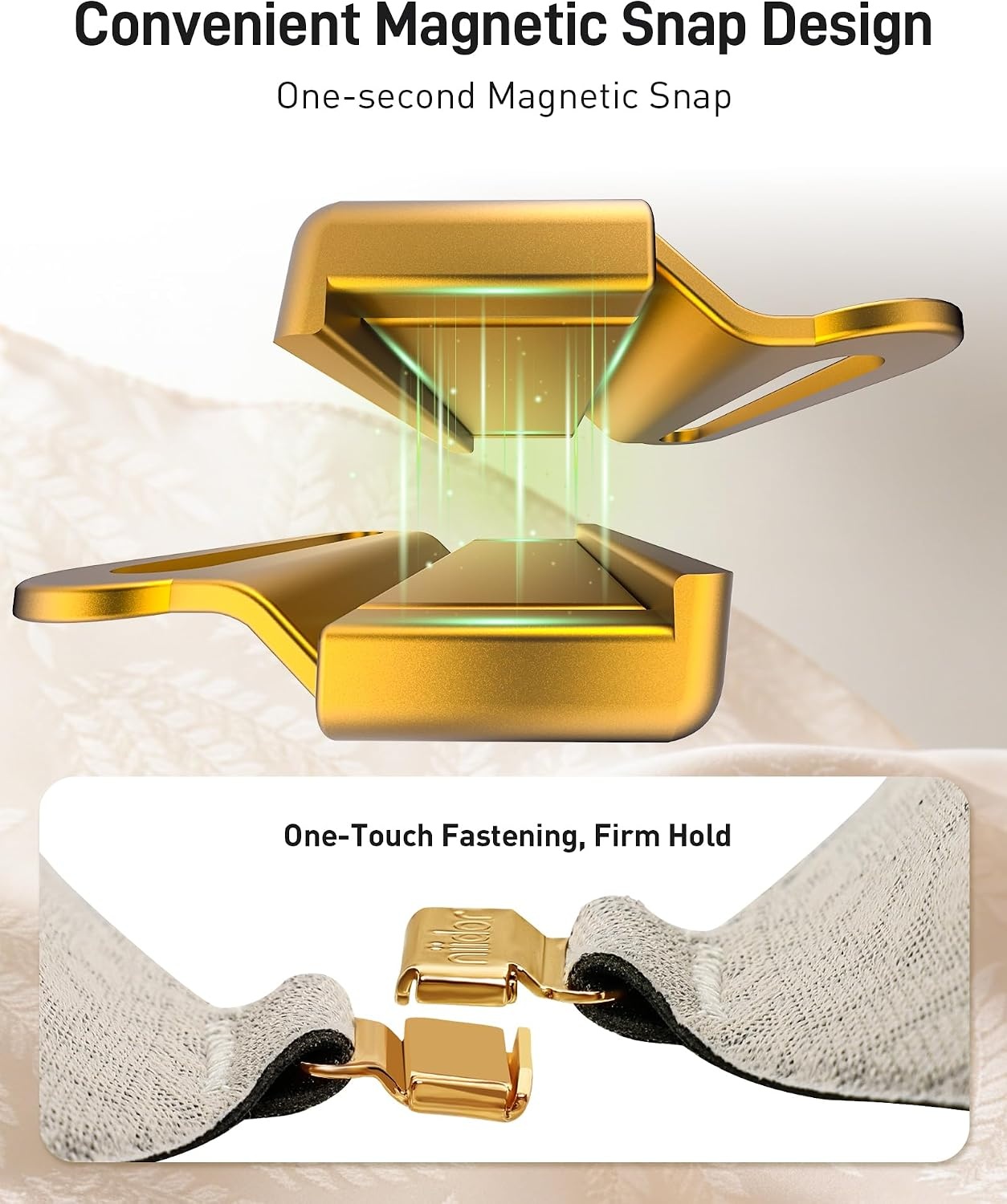 image:imageNiidor Magnetic Adhesive Bra Strapless Sticky Invisible Push up Bra for Backless Dress with Gift Storage BoxNude