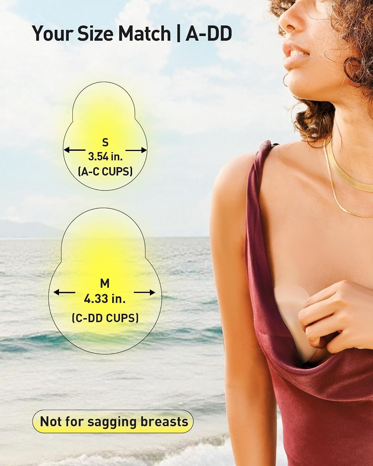 image:imageNiidor Nipple Covers For Women With Lift Creme